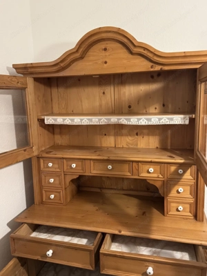 Vitrine Gründerzeit Weichholz Landhaus  Bild 8