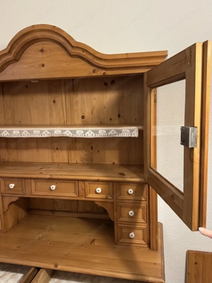 Vitrine Gründerzeit Weichholz Landhaus  Bild 9