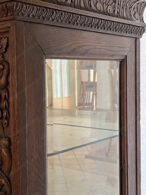 Antike Vitrine Schrank Bücherschrank O. Föhr Wien Bild 6
