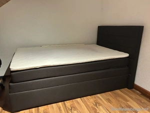 Boxspringbett in Schwarz (XXXLutz)   Neuwertig