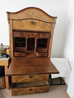 alter Sekretär Schreibschrank Bild 6