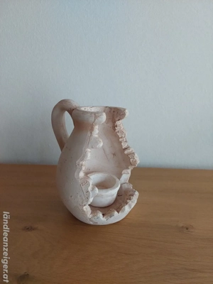 Weihnachtsdeko Teelicht im Krug