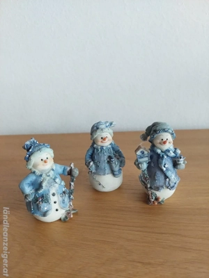  Weihnachtsdeko Schneemänner 