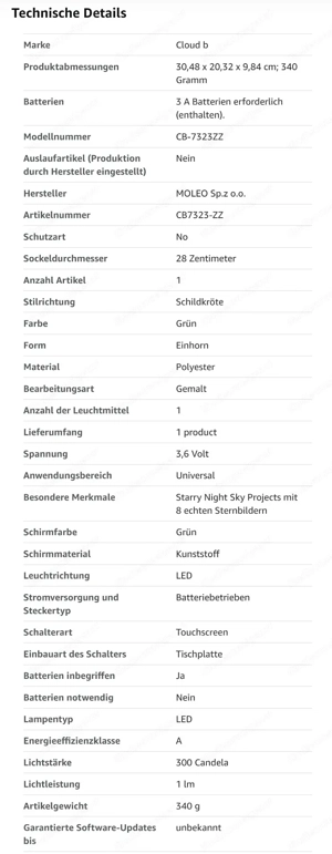 Twilight Turtle - Nachtlicht Bild 8