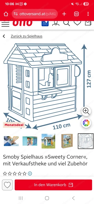Spielhaus Smoby  Bild 3