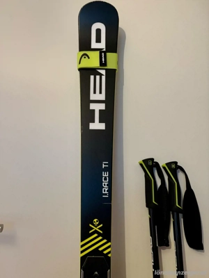 HEAD Worldcup Rebels i.Race Ti Ski 170 cm + HEAD Stöcke (1 Saison gefahren)