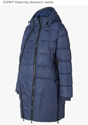 Umstandswintermantel mit Babyeinsatz von Esprit Größe 42