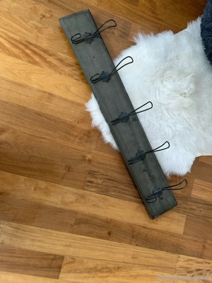 Garderobenleiste aus Holz 5 Haken Bild 2