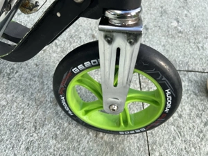 Faltbarer Aluminium Scooter Hudora grün Bild 3
