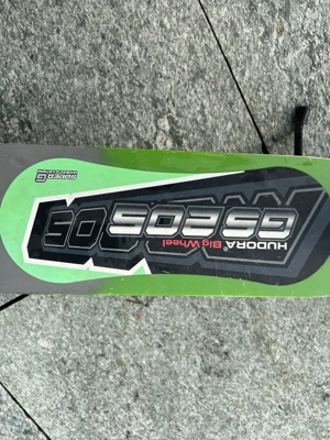 Faltbarer Aluminium Scooter Hudora grün Bild 4