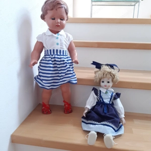 Schildkröt-Puppe und Puppe  Bild 2