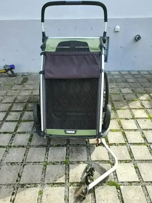 Thule Chariot Cab 2-Sitz Multisport-Fahrradanhänger 
