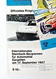 Suche Rennprogramm Bergrennen Steinbockrennen Gargellen 1967 und 1968