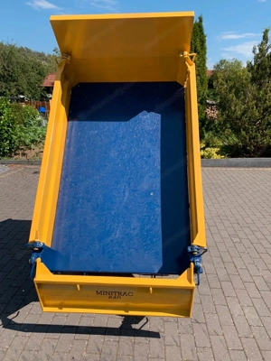 Dumper Motorjapaner Holztransporter Minibagger Bagger Gartenbau Bild 2