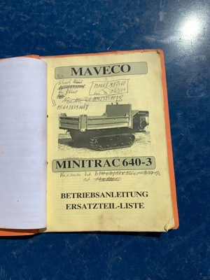 Dumper Motorjapaner Holztransporter Minibagger Bagger Gartenbau Bild 9