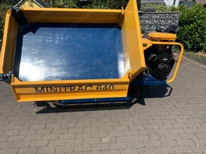 Dumper Motorjapaner Holztransporter Minibagger Bagger Gartenbau Bild 6