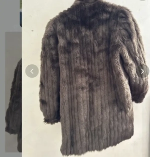 Kunspelz Mantel  Bild 2