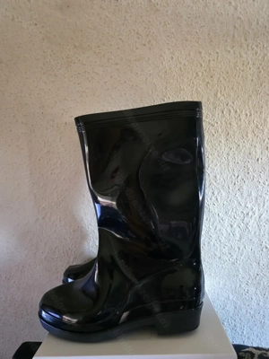 Lack Gummi Stiefel Bild 3