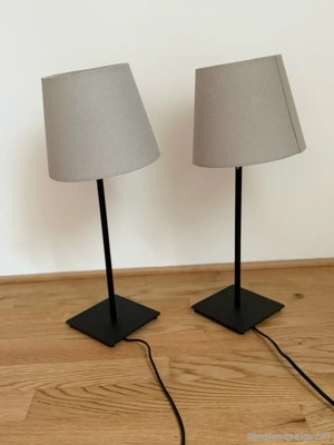 2 Nachttischlampen