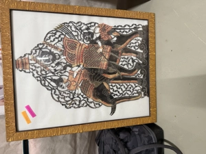 Lederbild handgemacht 