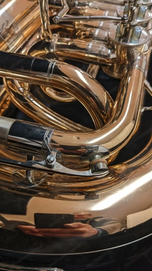 MIRAPHONE Norwegian Star 4-Ventiler Es-Tuba Eb Bass 16083 A 1100 Bild 6