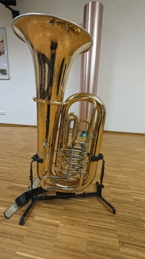 MIRAPHONE Norwegian Star 4-Ventiler Es-Tuba Eb Bass 16083 A 1100 Bild 3