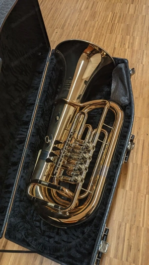 MIRAPHONE Norwegian Star 4-Ventiler Es-Tuba Eb Bass 16083 A 1100