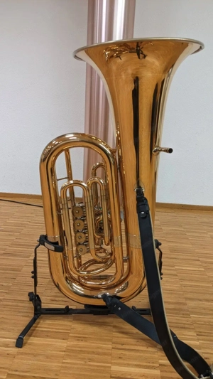 MIRAPHONE Norwegian Star 4-Ventiler Es-Tuba Eb Bass 16083 A 1100 Bild 4