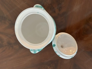 Gmundner Keramik Rumtopf Grüngeflammt Bild 4