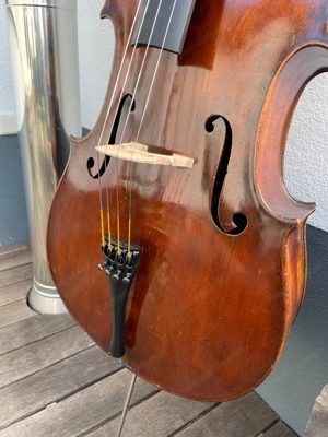 Altes Cello  Violincello von 1901 in hervorragendem Zustand Bild 8