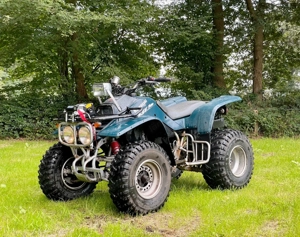 ATV Kawasaki KEF 300 Quad mit LOF, Seilwinde, Schneeschild, TÜV