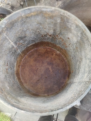 Alte Zinkbottiche Bild 3