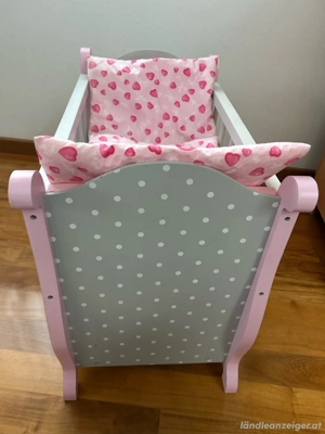 Puppenbett CHIC2000 "Puntos Grey " Bild 3