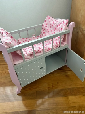 Puppenbett CHIC2000 "Puntos Grey " Bild 2