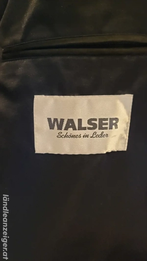 vintage Lederjacke Bild 3