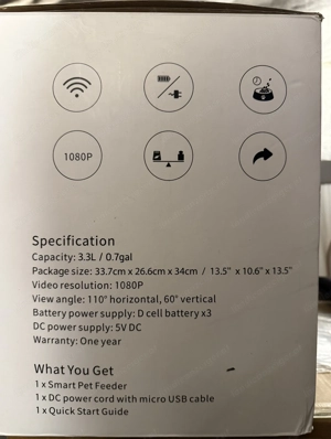 Mega Futterautomat mit Kamera Bild 3 Mega Futterautomat mit Kamera Bild 3