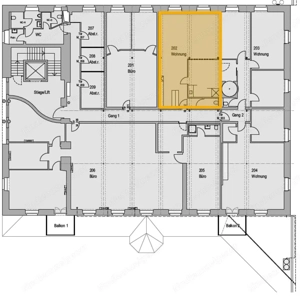 Dornbirn - Bürofläche im 2. OG mit ca. 80 m   Bild 3