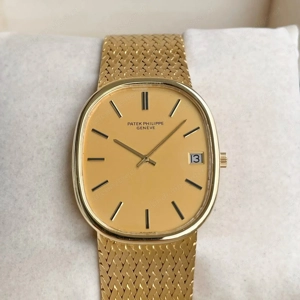 Patek Philippe Ellipse d'Or 36051 Jumbo 18k Gold Automatik 33mm Bild 2
