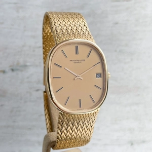 Patek Philippe Ellipse d'Or 36051 Jumbo 18k Gold Automatik 33mm Bild 4