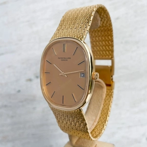 Patek Philippe Ellipse d'Or 36051 Jumbo 18k Gold Automatik 33mm Bild 5