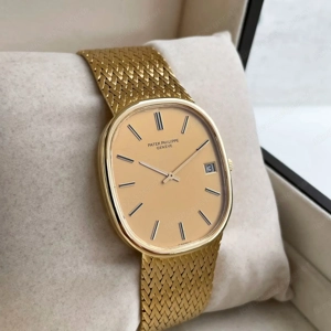 Patek Philippe Ellipse d'Or 36051 Jumbo 18k Gold Automatik 33mm Bild 7