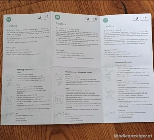 popolini twosize Stoffwindeln 20 Stk NEU Bild 2