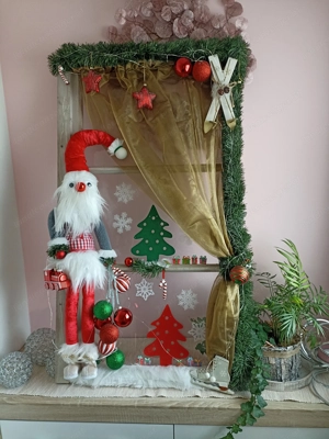 Weihnachtsfenster Deko