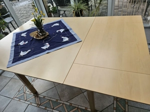Tisch 120x120. Esstisch ausziehbar 120x160 Bild 2