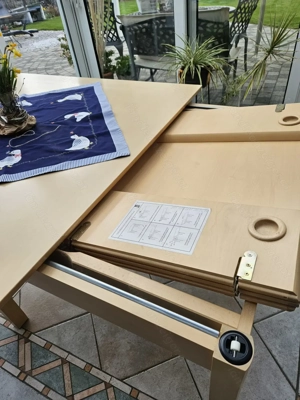 Tisch 120x120. Esstisch ausziehbar 120x160 Bild 3