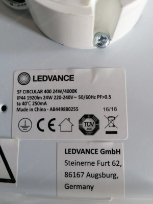 10Stk.Led Ledvance - 40cm Deckenlampe, Deckenleuchte Bild 2