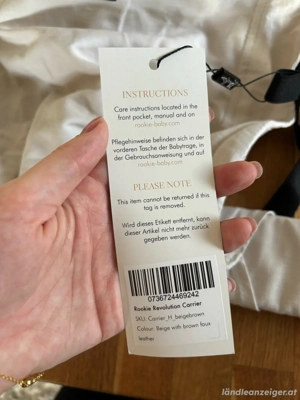 Rookie Babytrage  Toddler Trage NEU! Bild 3