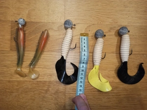 Twister, Welsangeln, Hechtangeln, Gummifisch, Gummilümmel Bild 3