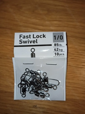 Angelzubehör, Grundblei 60g, Tiroler Hölzl, Aalglocken, Fast Lock Swivel Bild 2