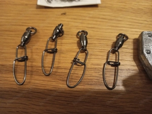 Angelzubehör, Grundblei 60g, Tiroler Hölzl, Aalglocken, Fast Lock Swivel Bild 3